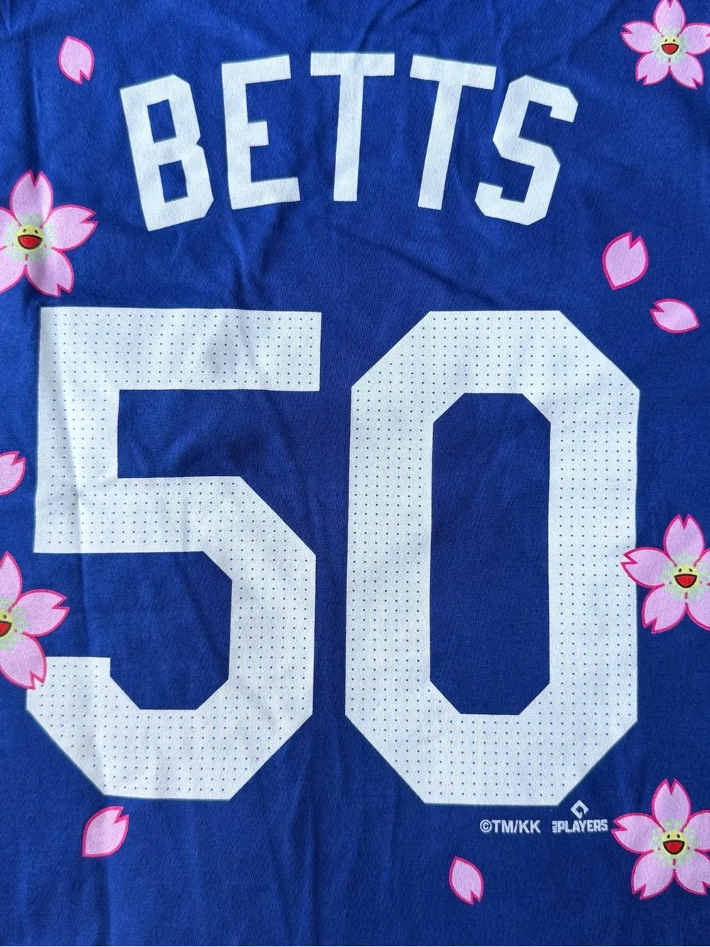 Takashi Murakami MLB Dodgers Tokyo Series 2025 Mookie Betts T-Shirt Blue 2XL NWT